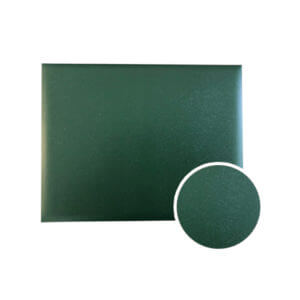 Diploma Cover Hunter Green Grained