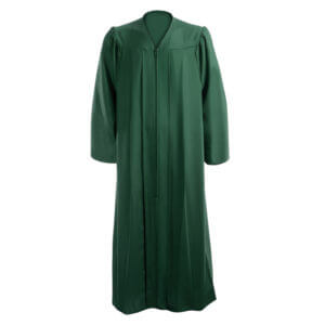 Graduation Gown Hunter Green