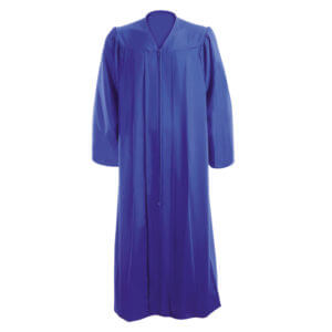 Graduation Gown Royal Blue