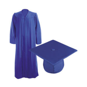 Graduation Set Royal Blue